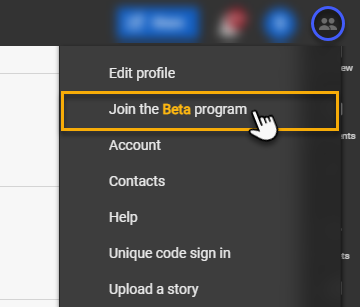 Join Beta Program
