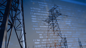 electricity-power-lines-with-lines-of-code-in-foreground